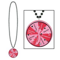 Naughty Girl Beads w/ Bachelorette Spinner Medallion